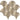Mozaic GRAVITY ALUMINIUM SHELL GOLD 24,4 cm x 26,4 cm