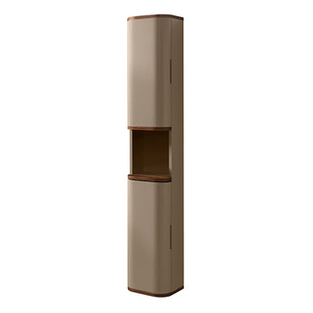 Dulap suspendat LIEM Walnut/Sand, 142 cm