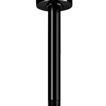 Brat pentru palaria de dus, montare in tavan, 20 cm, Black Titanium