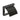 Suport hartie igienica cu capac, Titanium Black